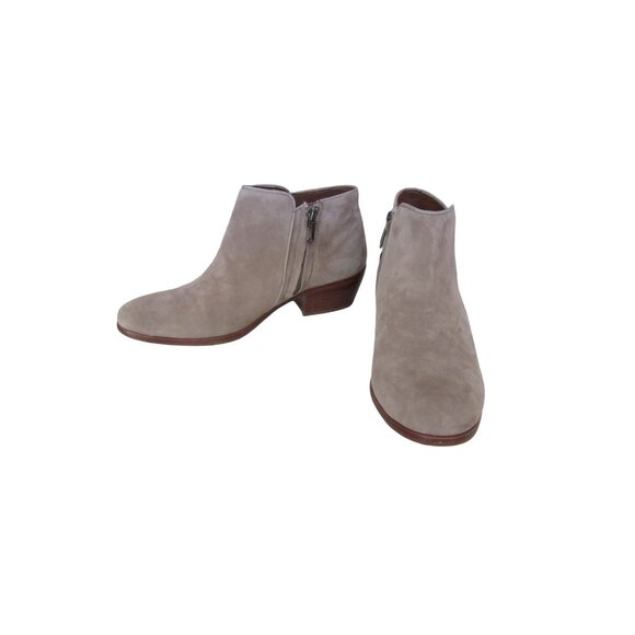 Sam Edelman Beige Suede Leather Petty Chelsea Boots Size 7 1/2M - Picture 1 of 6